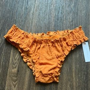 Juillet Swim Chloe BOTTOM Orange Poppy